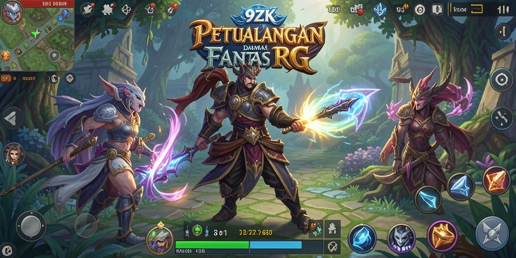 Tangkapan layar gameplay 9ZK menunjukkan aksi pertempuran yang mendebarkan.