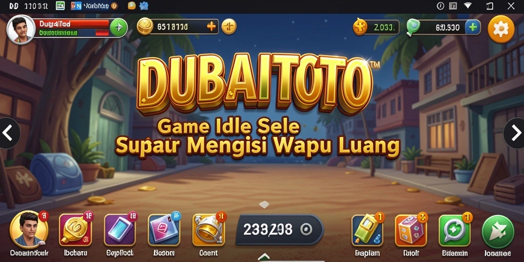Tampilan gameplay DUBAITOTO yang menarik dan seru.