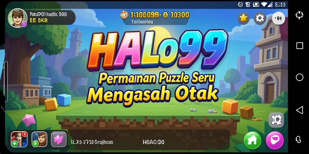 Tampilan gameplay HALO99 yang menantang dan interaktif.